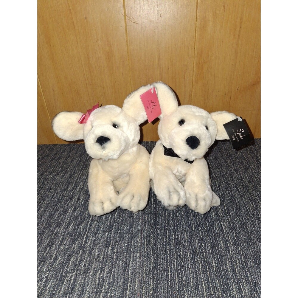 NWT Victoria Secret’s Spike & Lily Plush Dogs Limited Edition Lab 2002 Exclusive